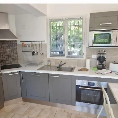 With Garden In Sainte-Maxime