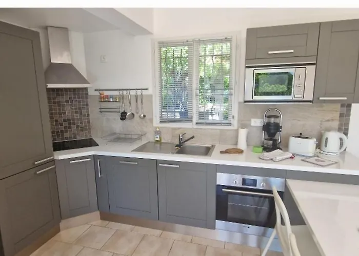 With Garden In Sainte-Maxime